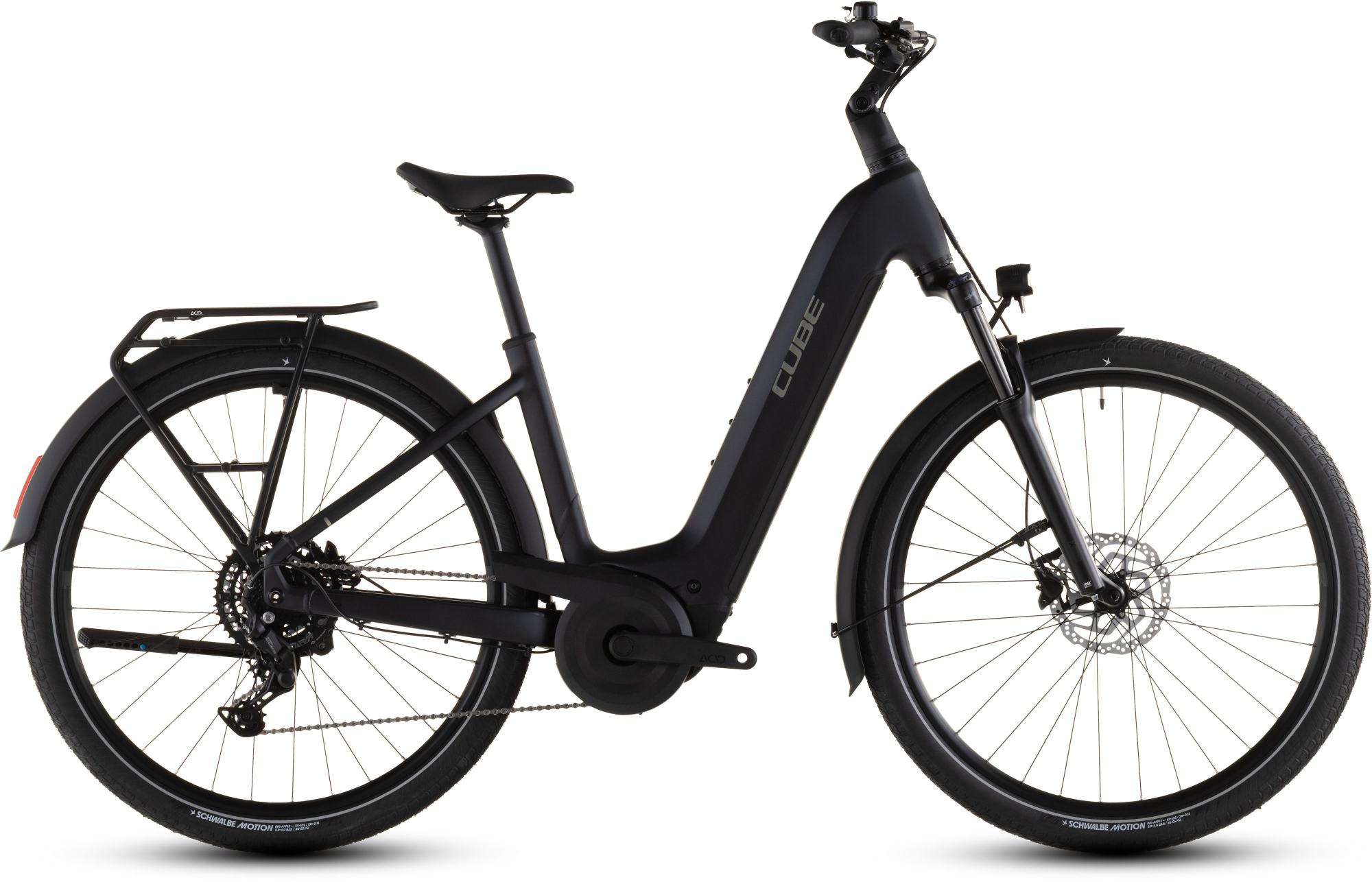 Cube touring hybrid one 600 coal/chrome ee 58 cm