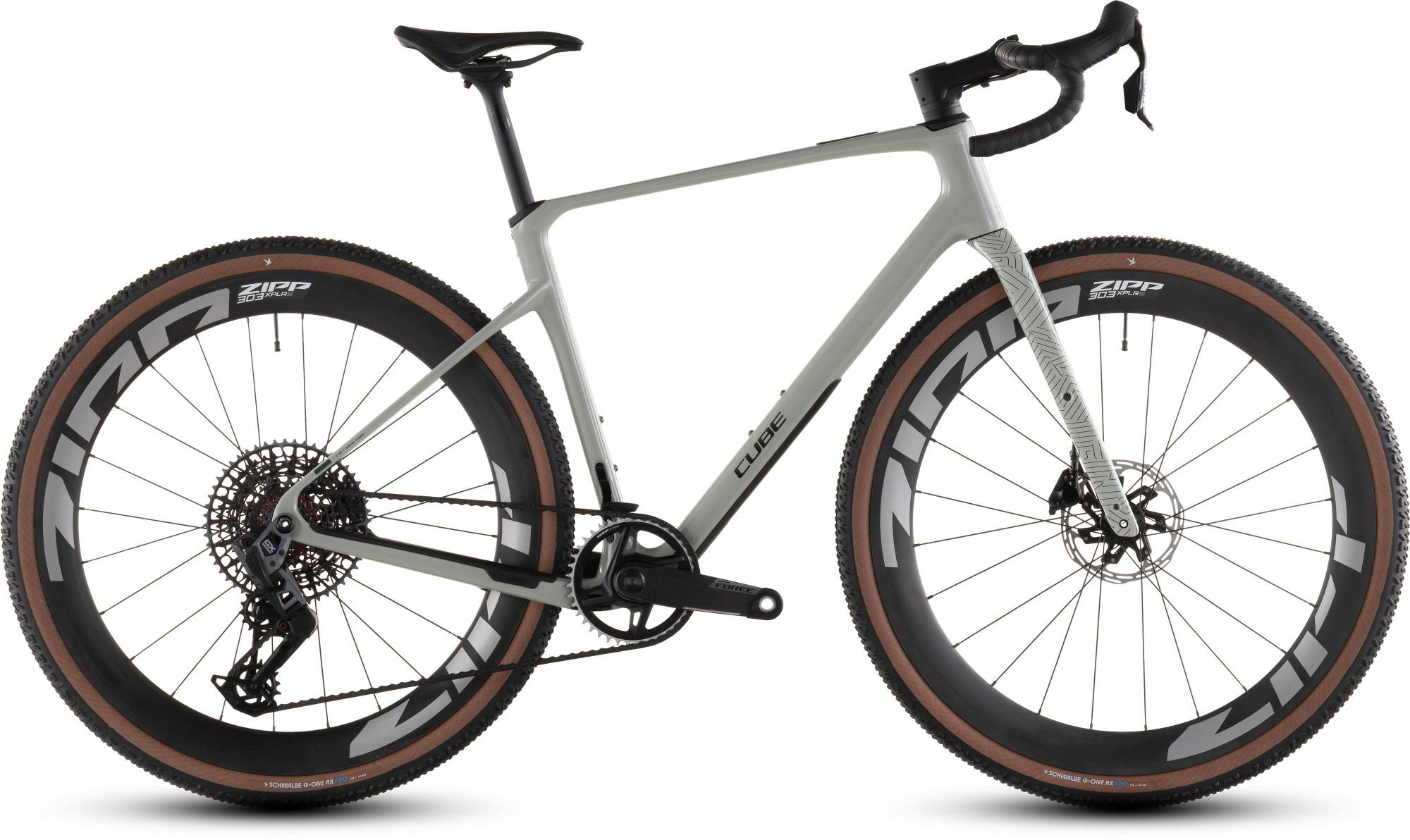 Cube nuroad c:62 slx reedbeige/chrome l