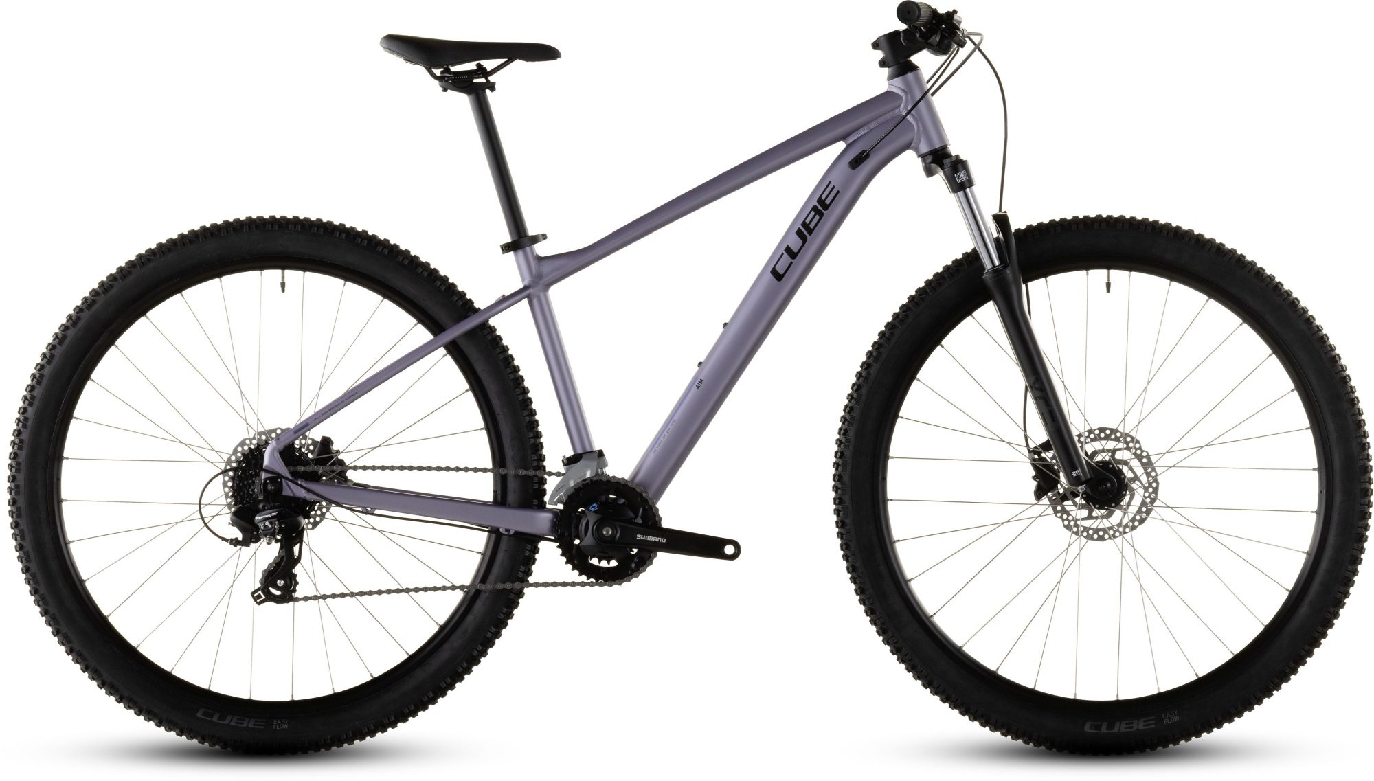 Cube aim one lightpurple/chrome xs