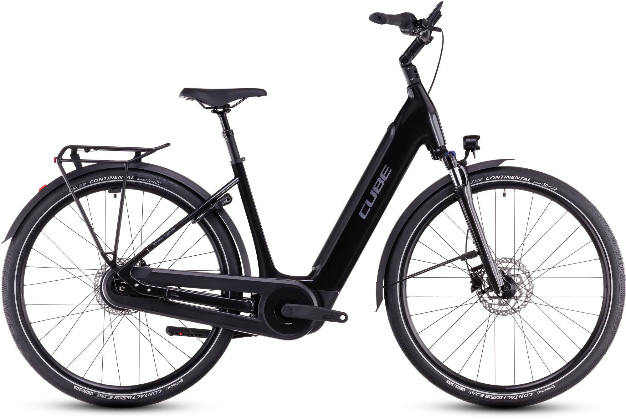 Cube supreme hybrid comfort pro 500 grey ee 54 cm