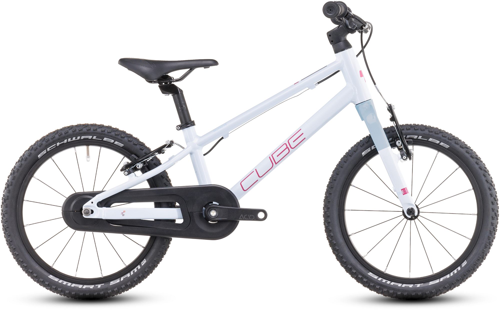 Cube numove 160 flashwhite/pink 16"