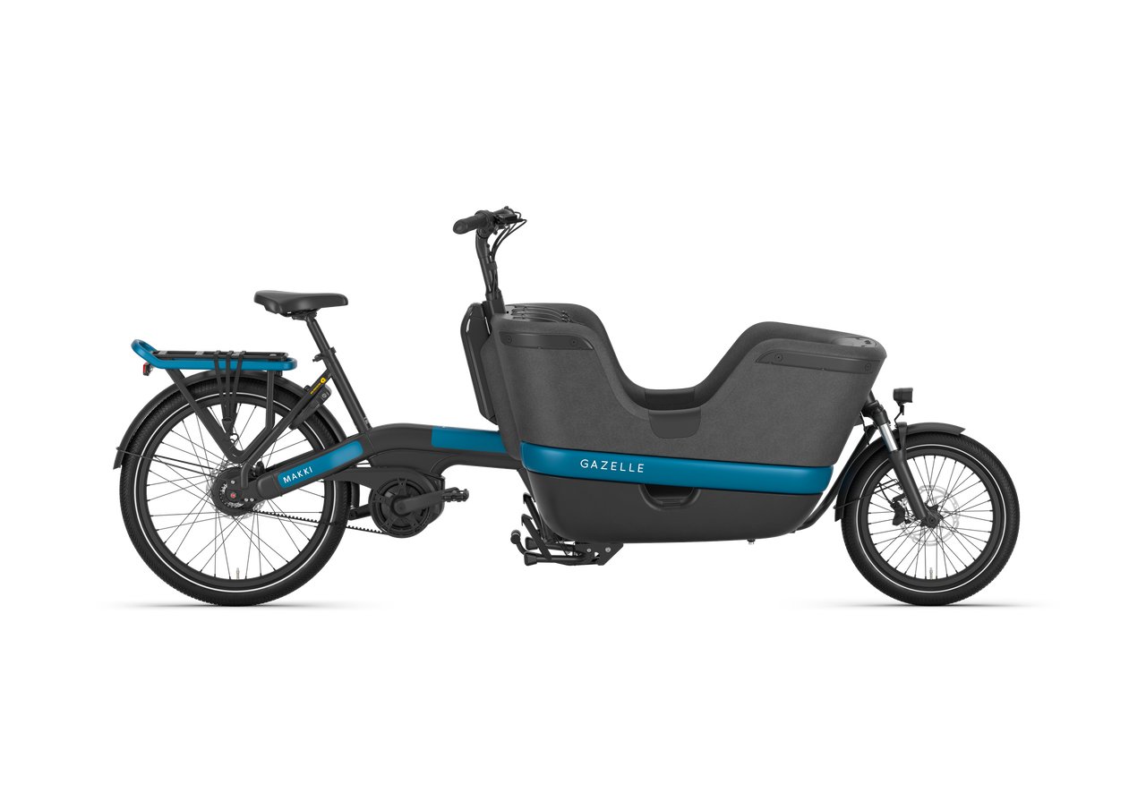 Gazelle Makki load connect l49 black se (mat)